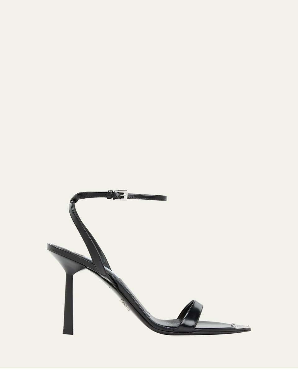 Leather Ankle-Strap Sandals